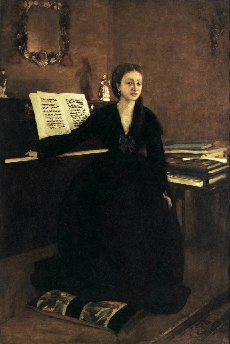 Ritratto di Madame Camus al pianoforte
